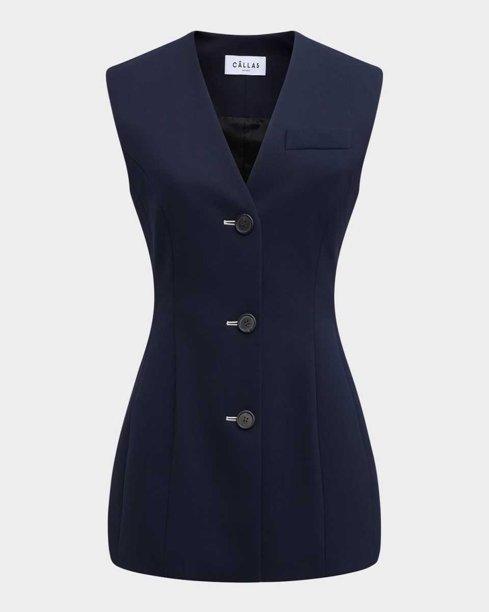 Duke Tailored Button-Down Vest